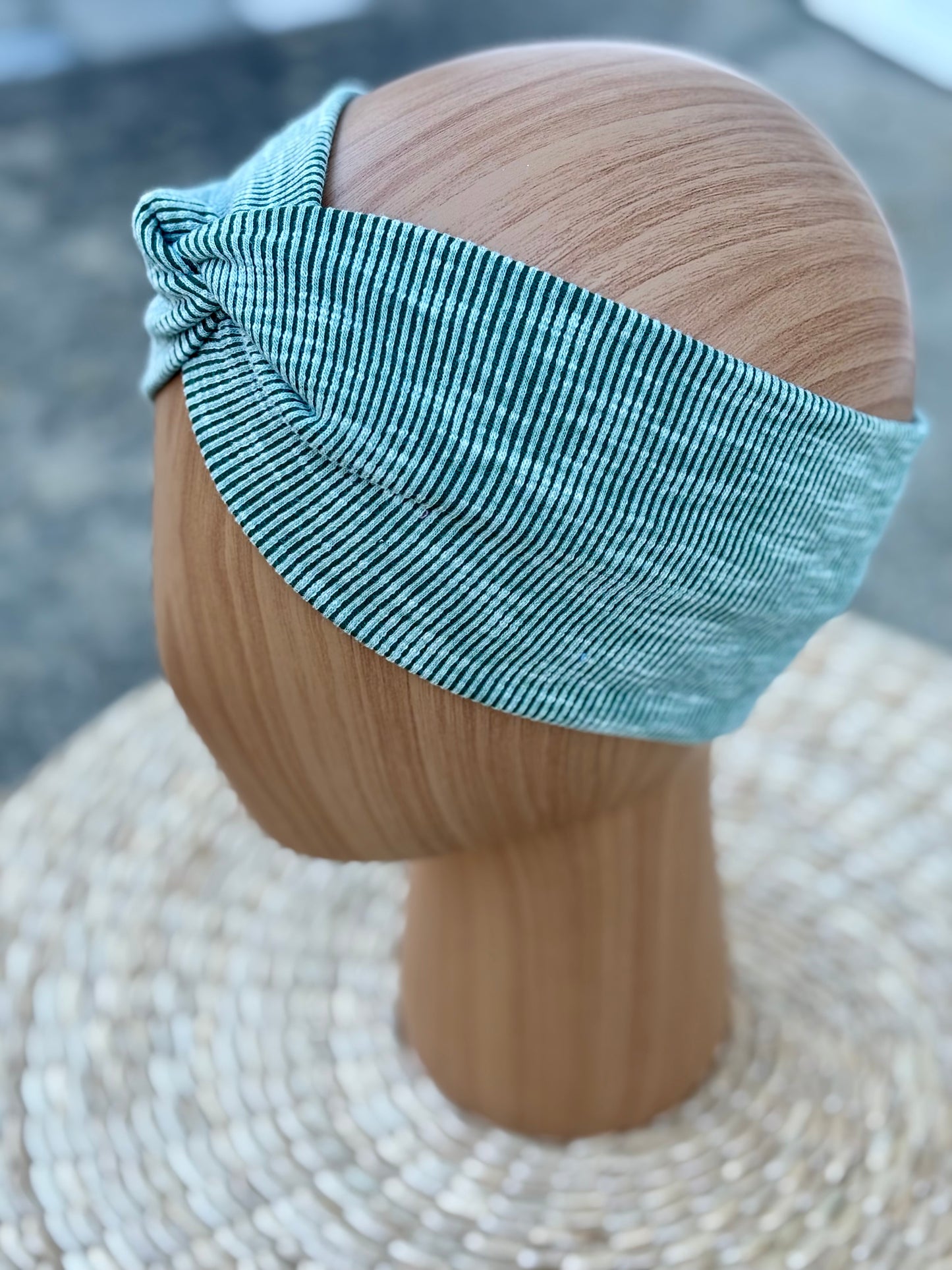 Washed Rib Twist Headband - All Sizes