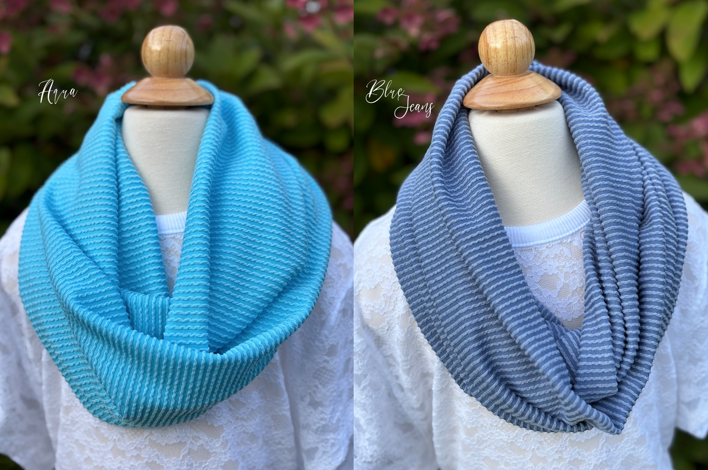 Womens Infinity Scarf - Assorted Colors Available
