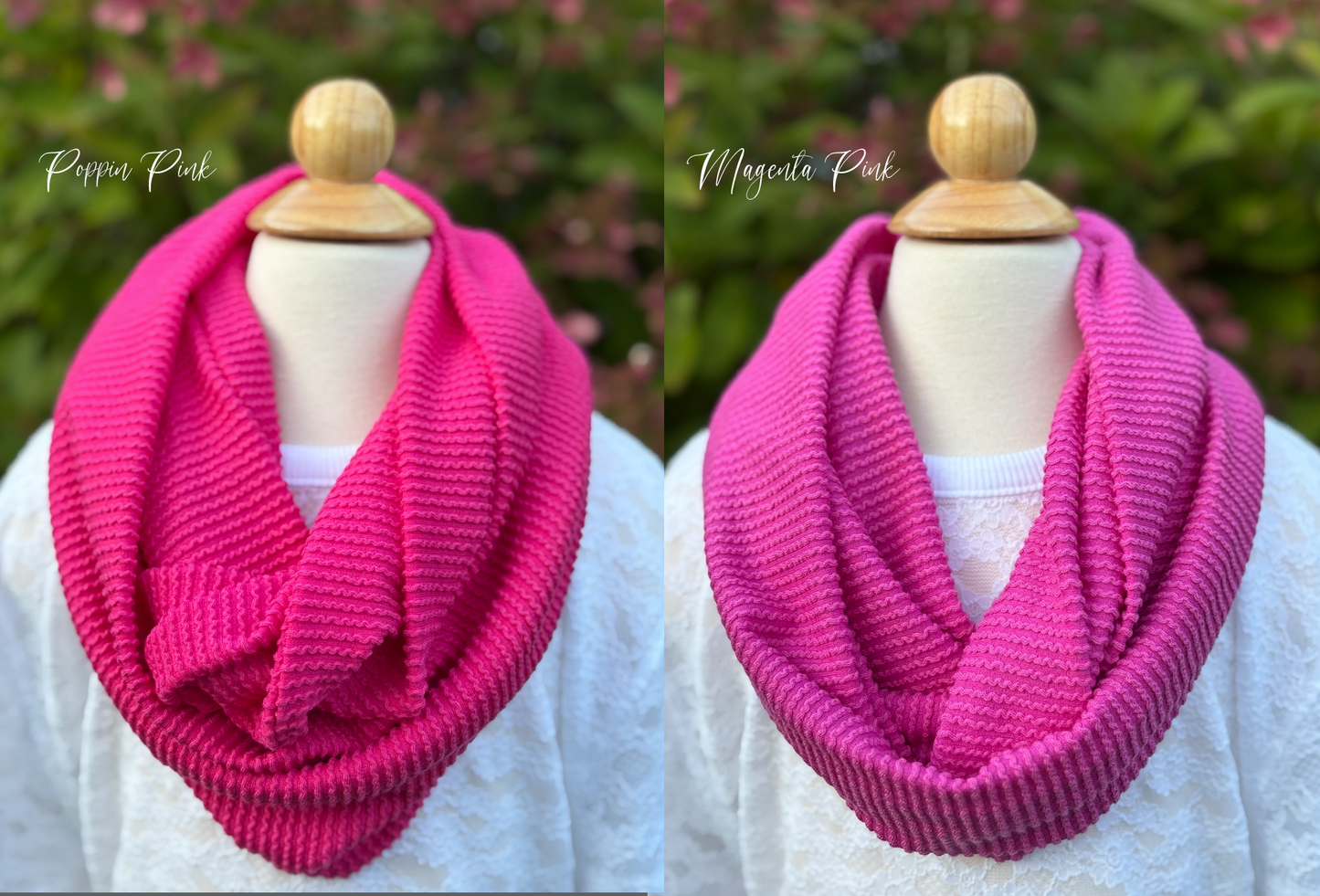 Womens Infinity Scarf - Assorted Colors Available