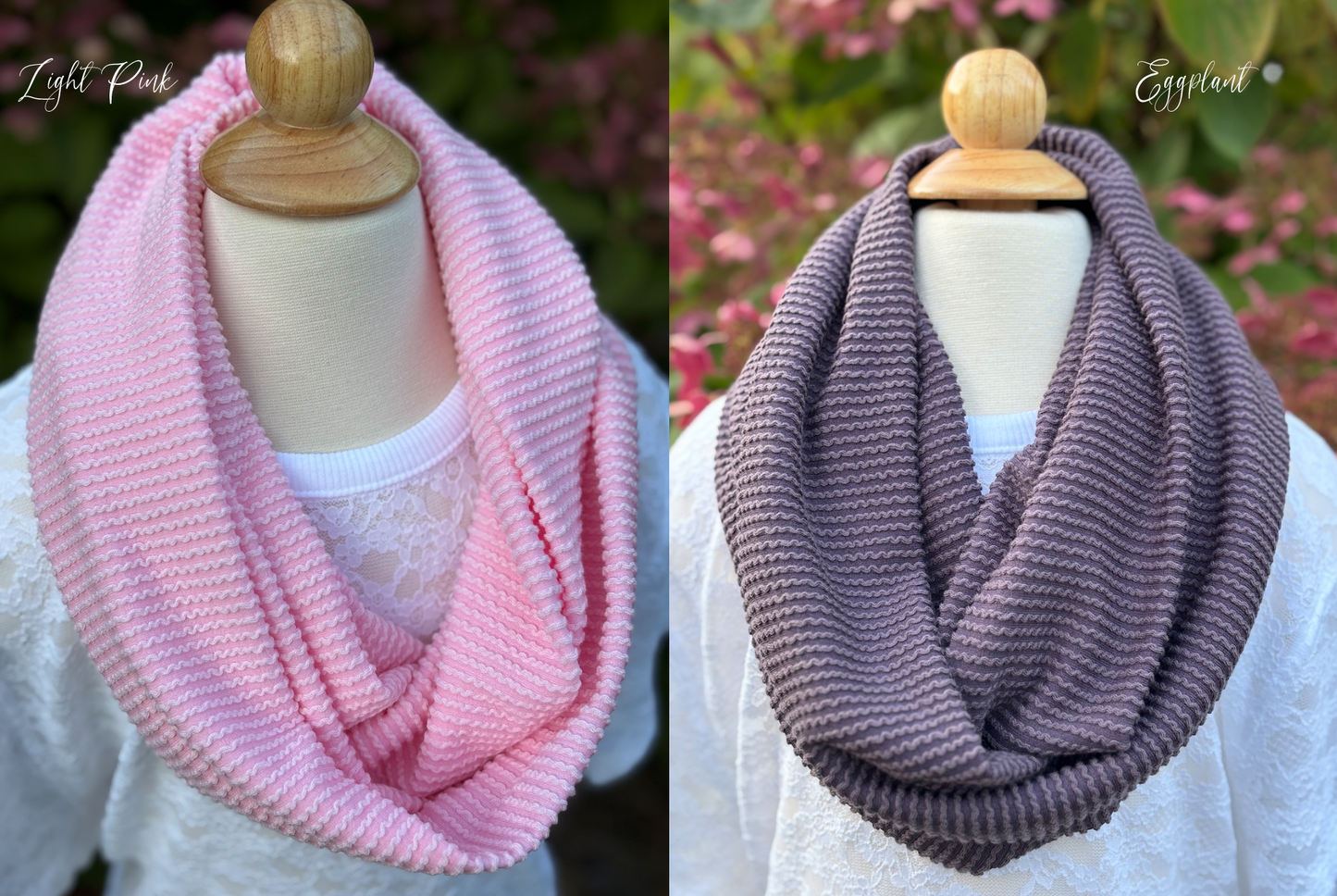 Womens Infinity Scarf - Assorted Colors Available