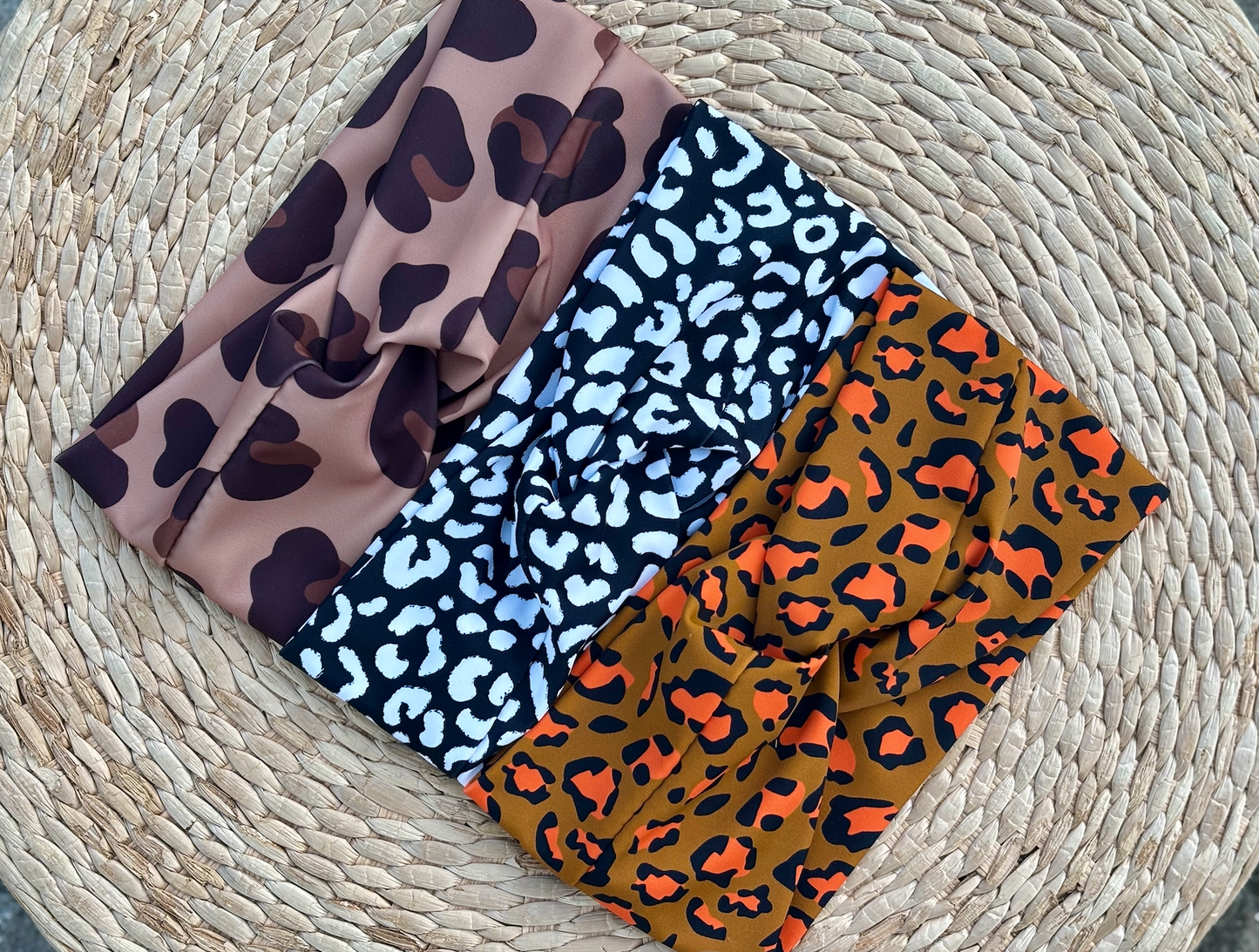 SWIM Twist Headbands - Animal Prints - Womens & Kids Sizes