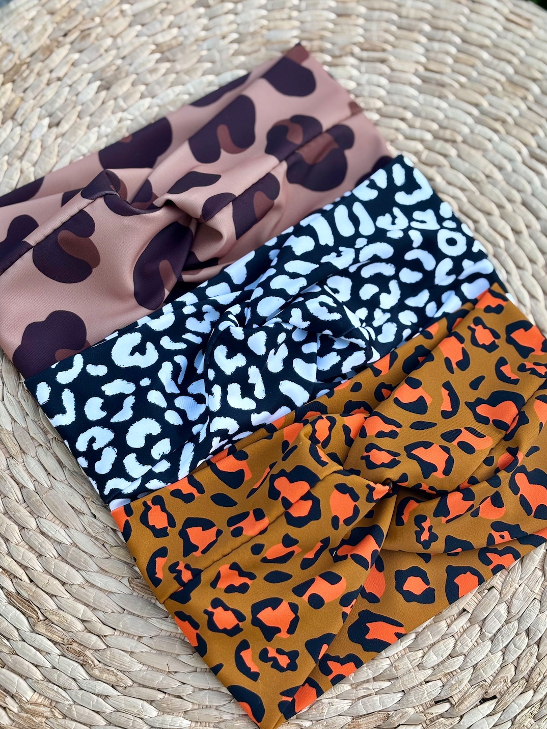 SWIM Twist Headbands - Animal Prints - Womens & Kids Sizes