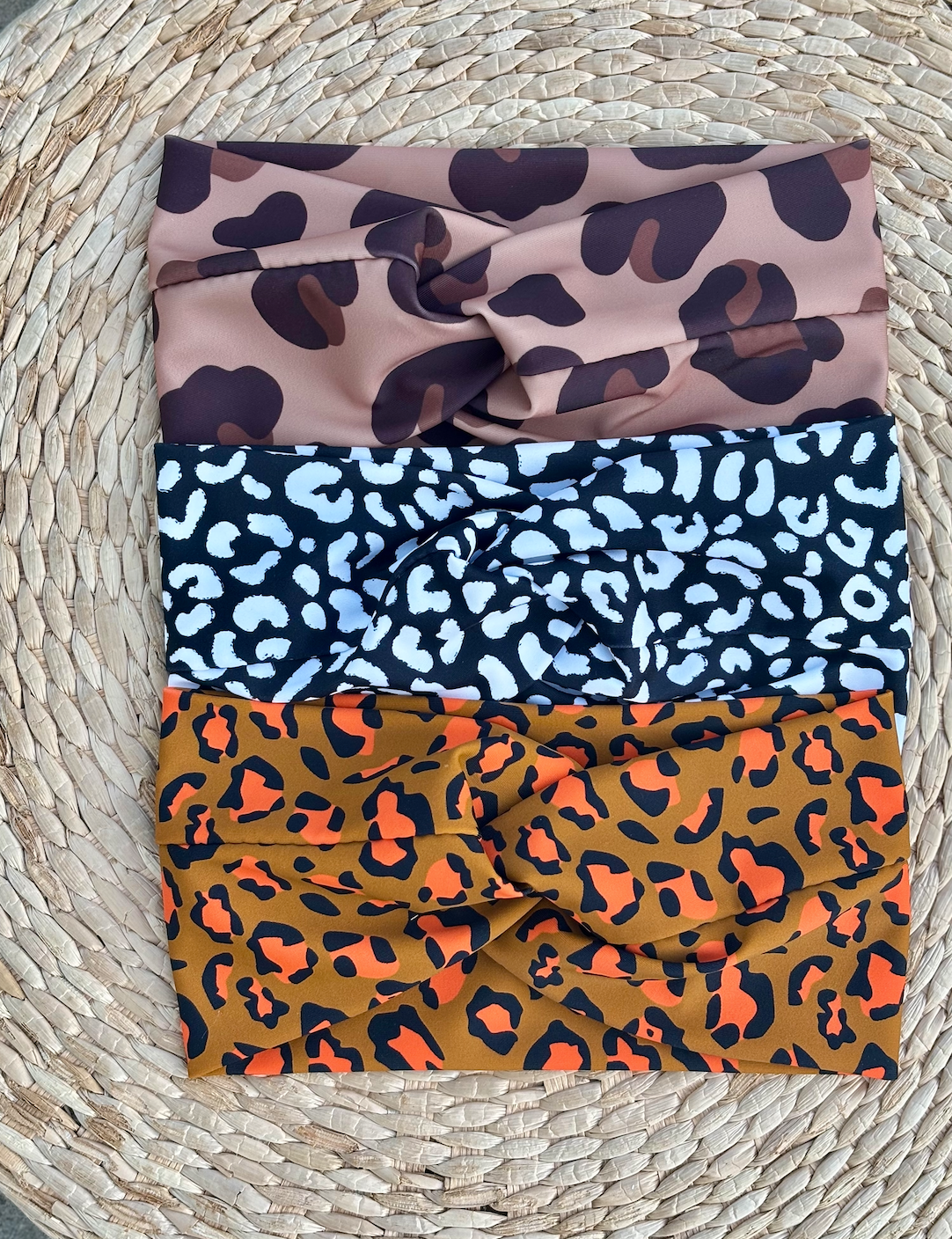 SWIM Twist Headbands - Animal Prints - Womens & Kids Sizes