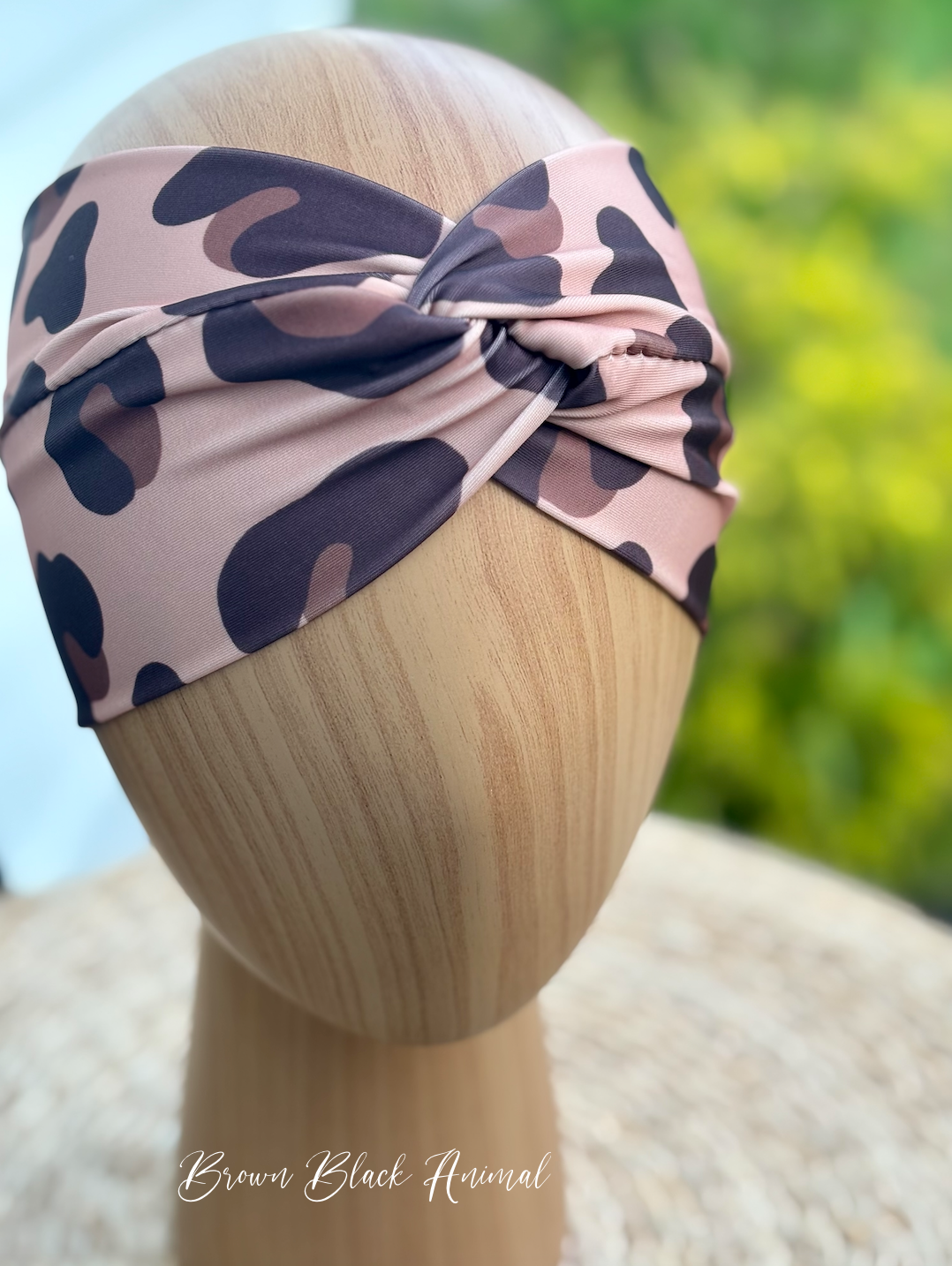SWIM Twist Headbands - Animal Prints - Womens & Kids Sizes