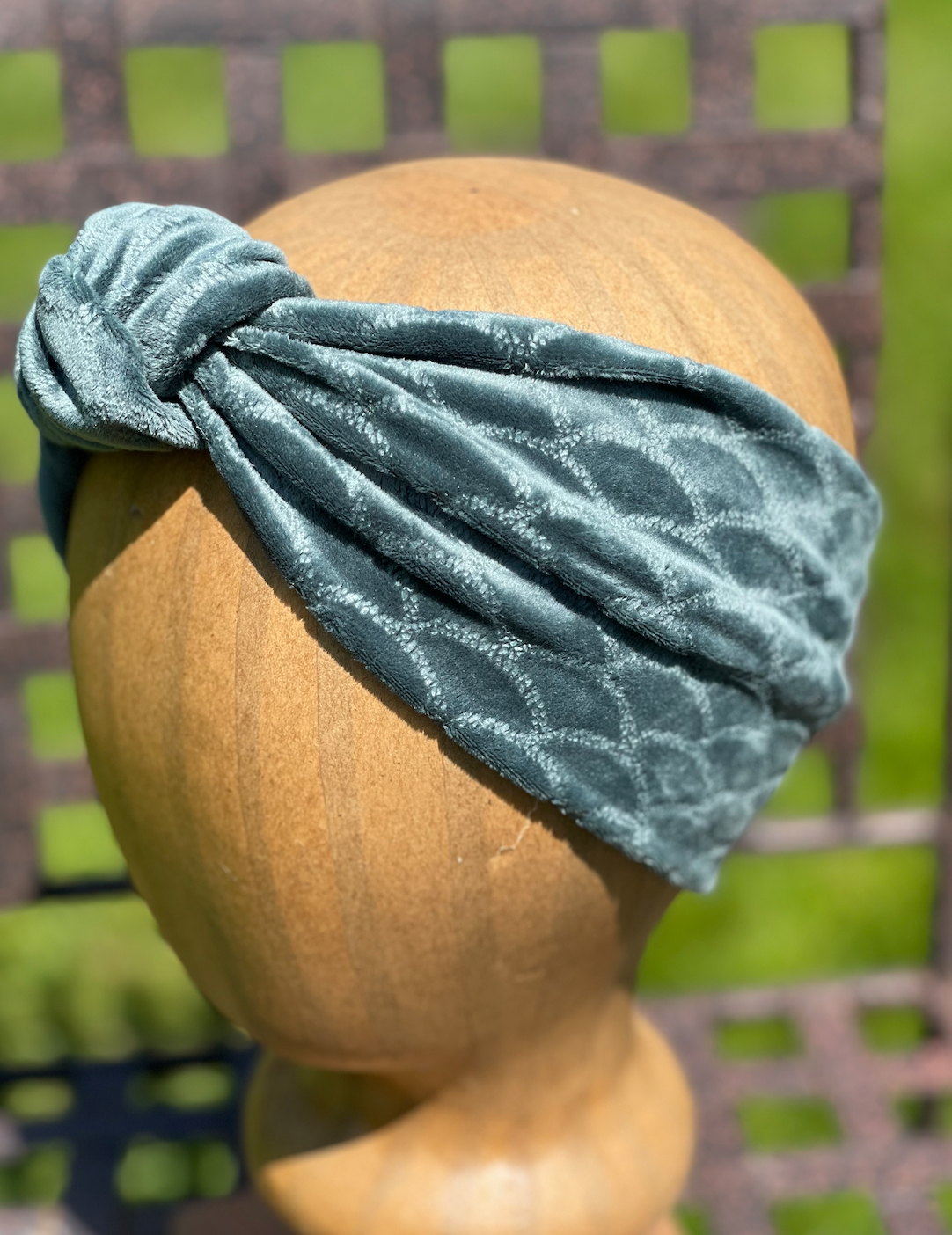 Velvet Knot Headband - Mermaid Velvet