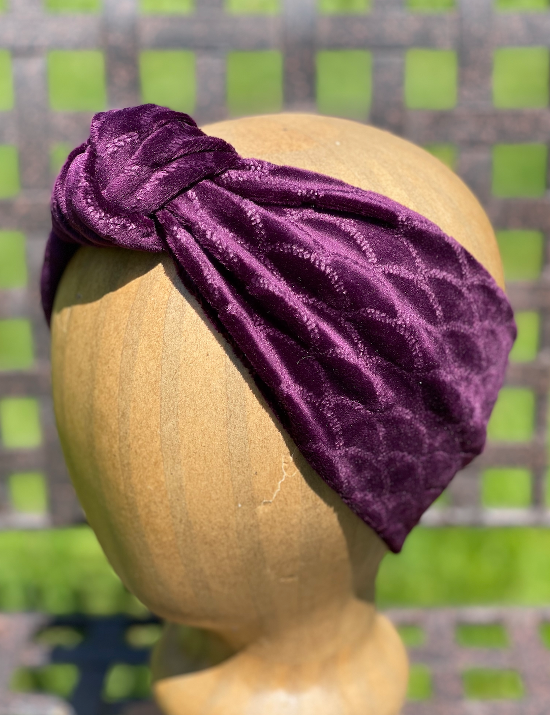 Velvet Knot Headband - Mermaid Velvet