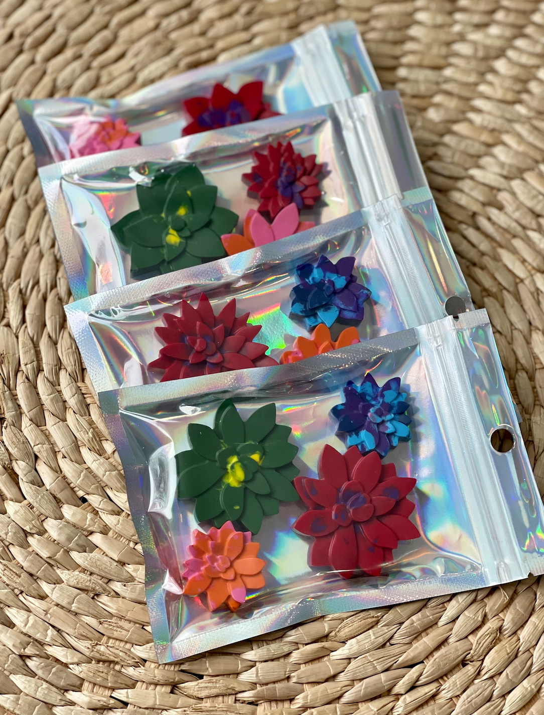 Succulent Crayons - Assorted Colors