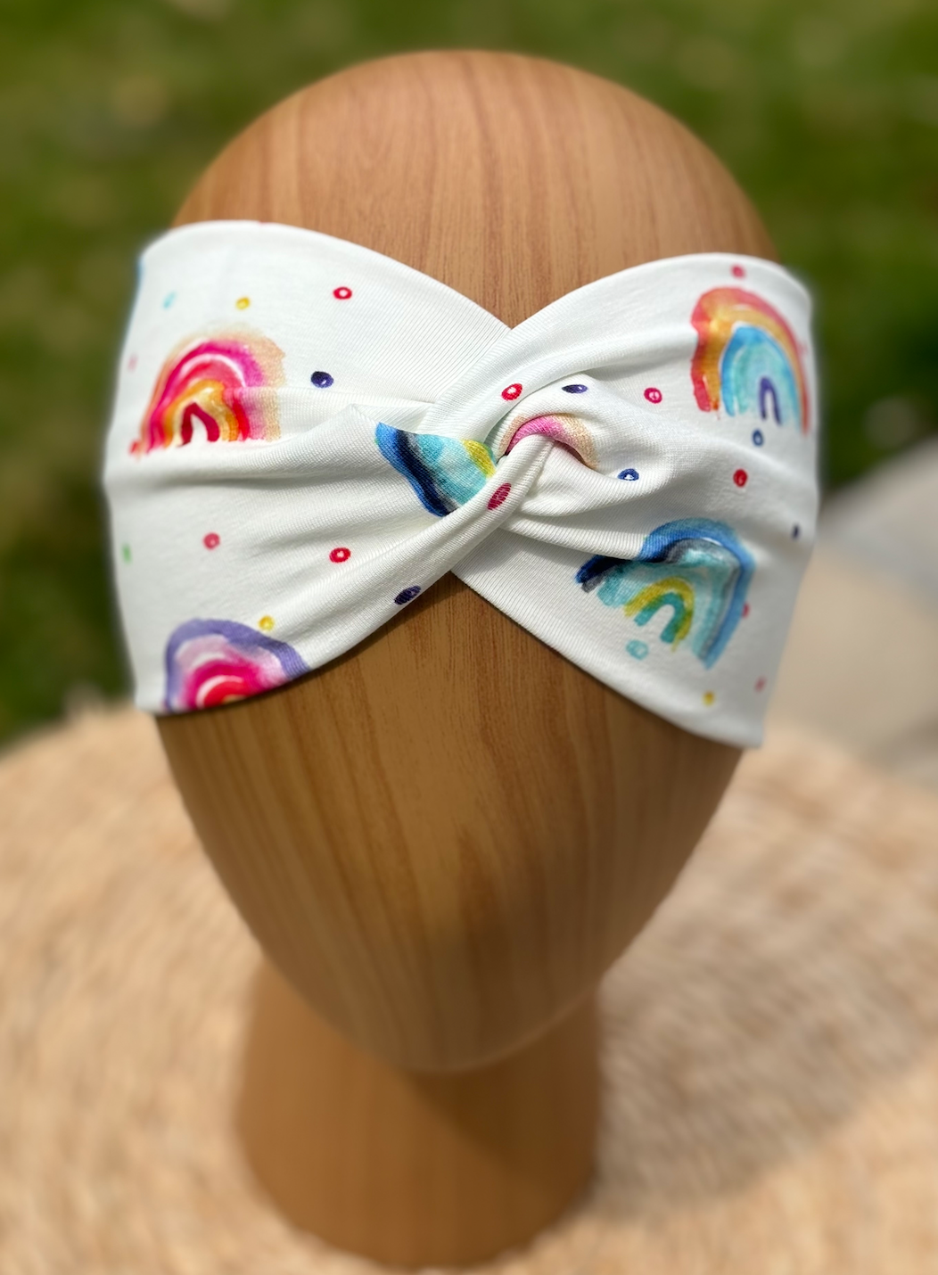 Rainbow Print Headband - Adult & Kids Sizes