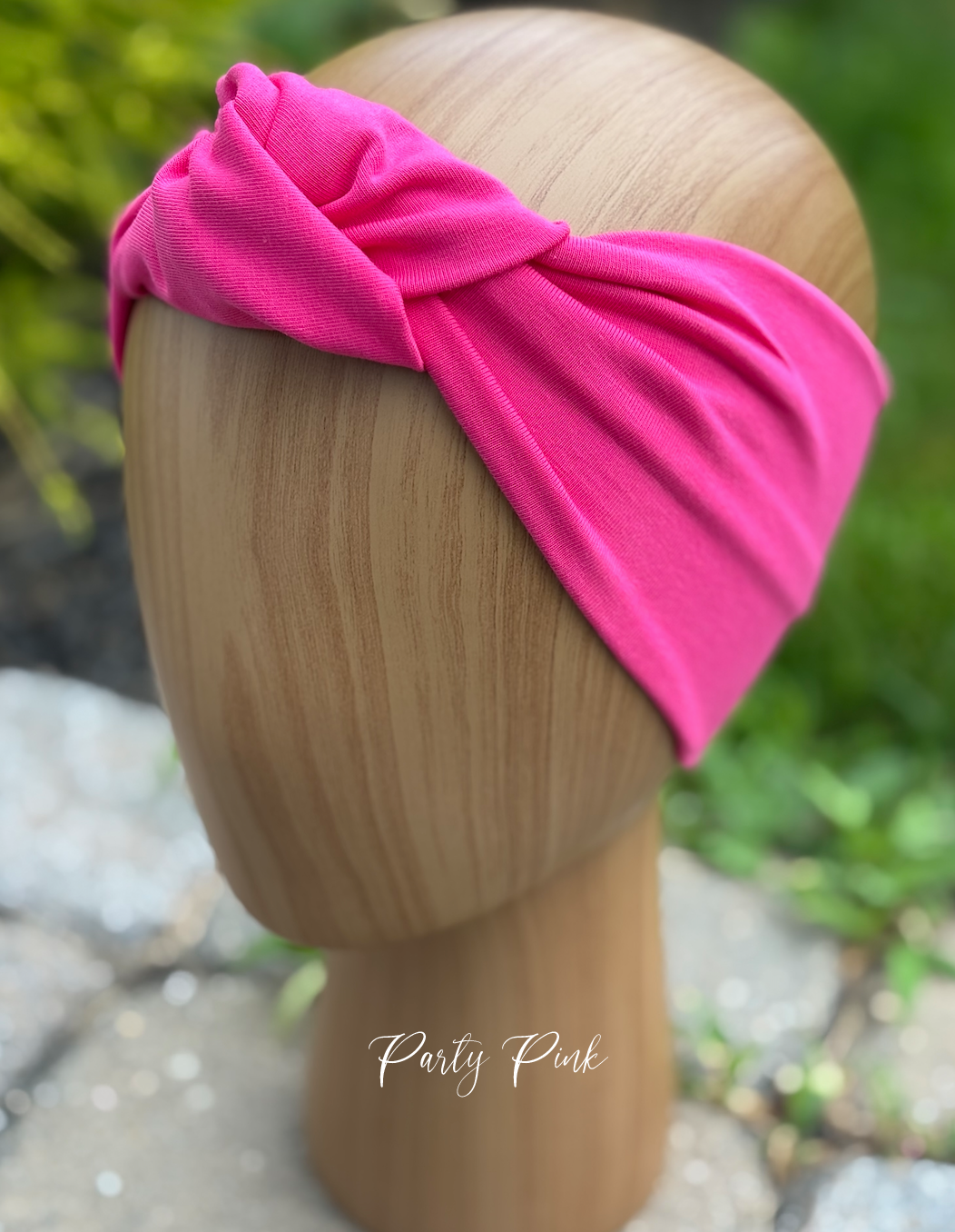 Knot Headband in Organic Stretch Cotton - All Sizes Available