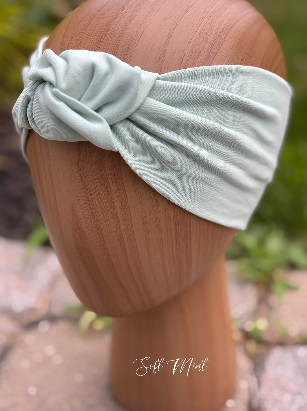 Knot Headband in Organic Stretch Cotton - All Sizes Available