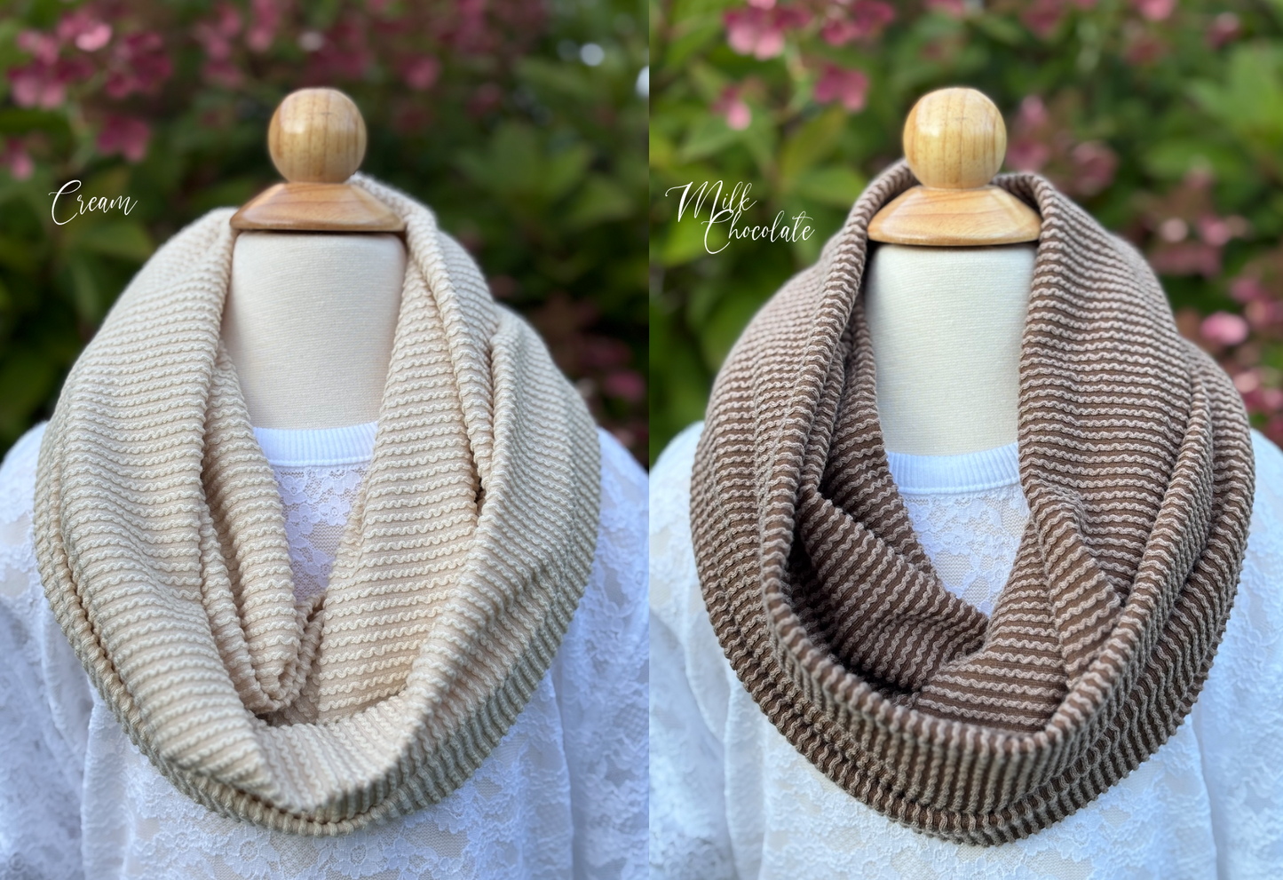Womens Infinity Scarf - Assorted Colors Available
