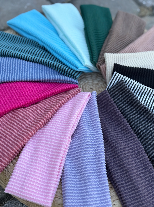Not So Basic Cozy Rib Headband - All Sizes Available