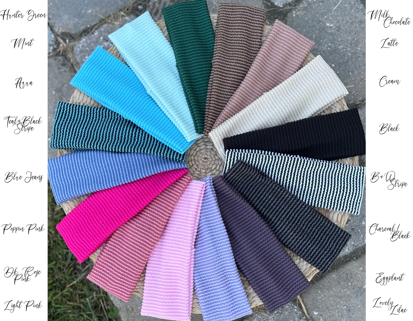 Not So Basic Cozy Rib Headband - All Sizes Available