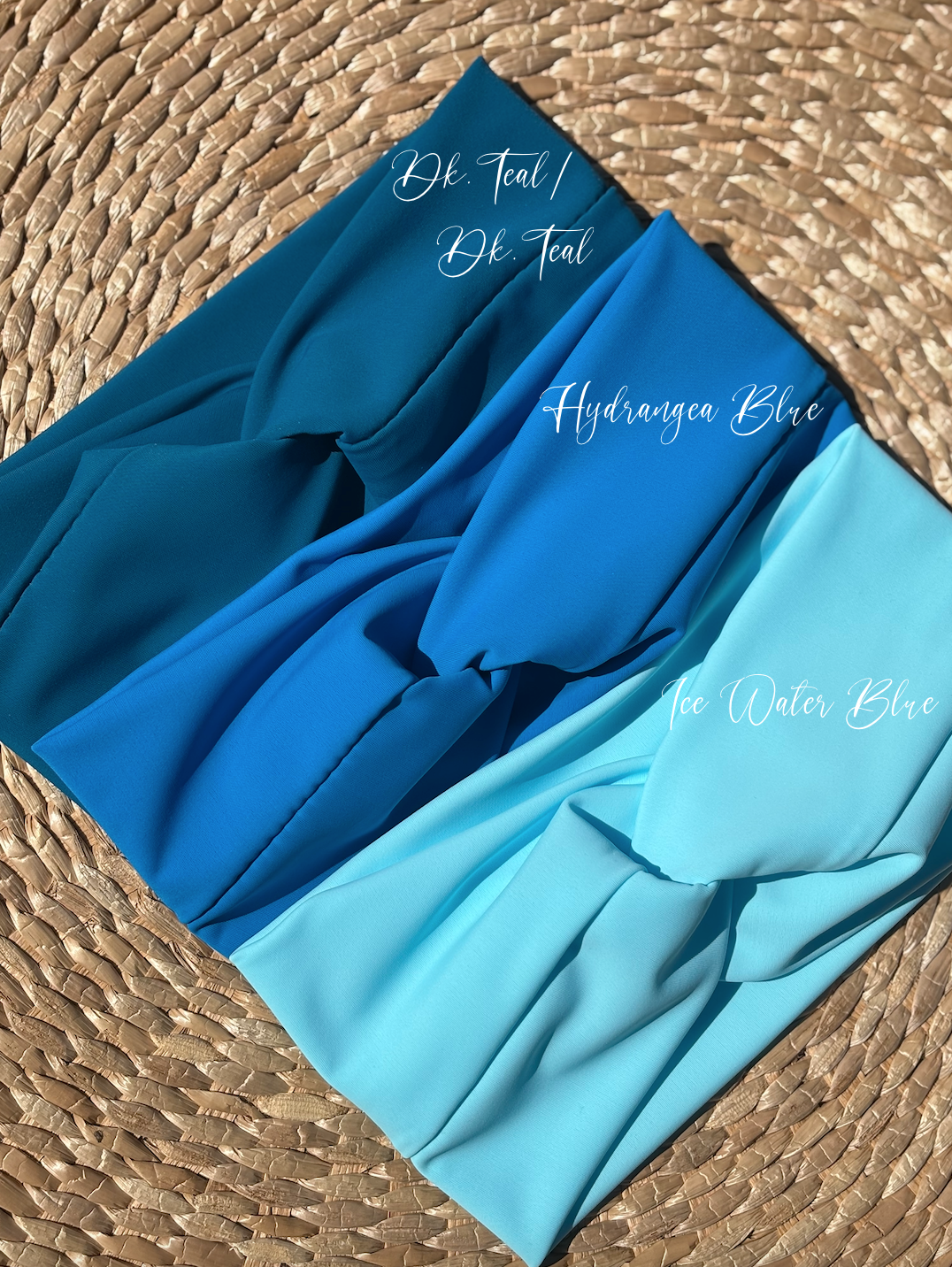 SWIM Twist Headbands - Multiple Color Combinations - Womens & Kids Sizes
