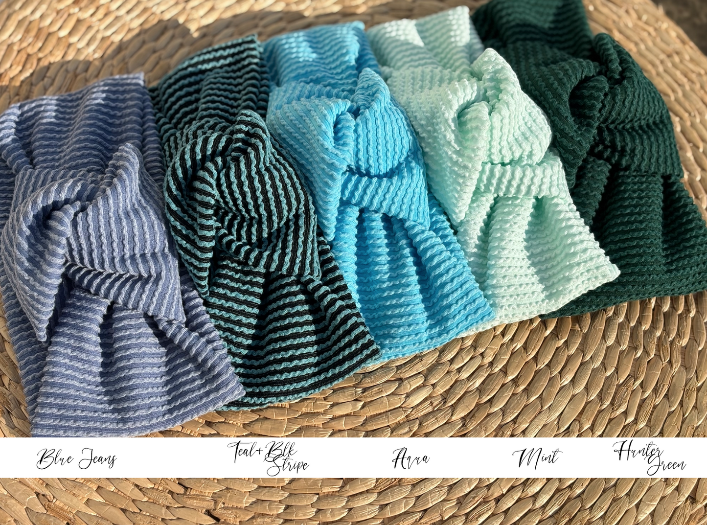 Cozy Rib Knot Headband - All Sizes Available