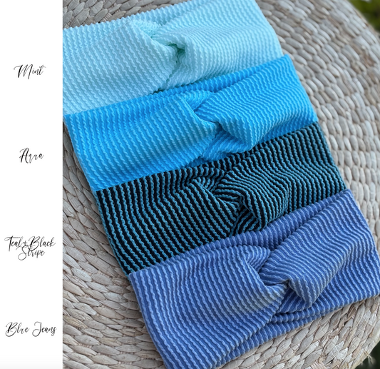 Cozy Rib Twist Headband - All Sizes Available