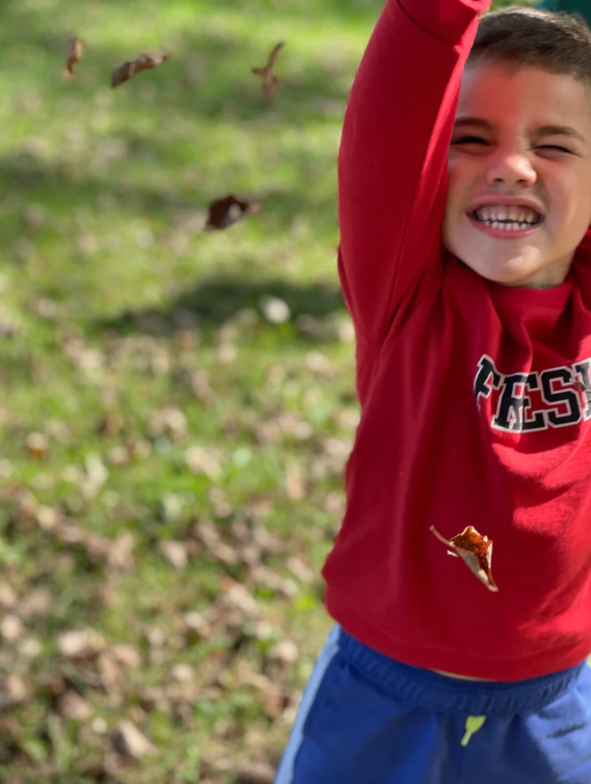 Toddler 'FRESH' Sweatshirt - Urban Red