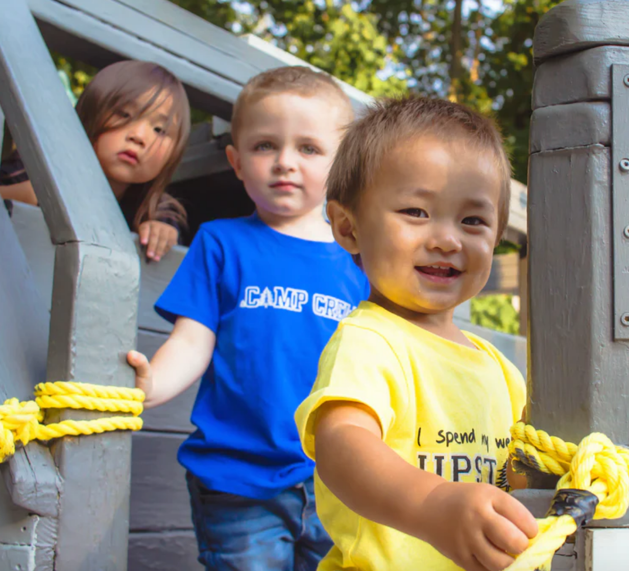 SALE - Toddler Unisex Tee - I Spend My Weekends Upstate - Illuminating Yellow