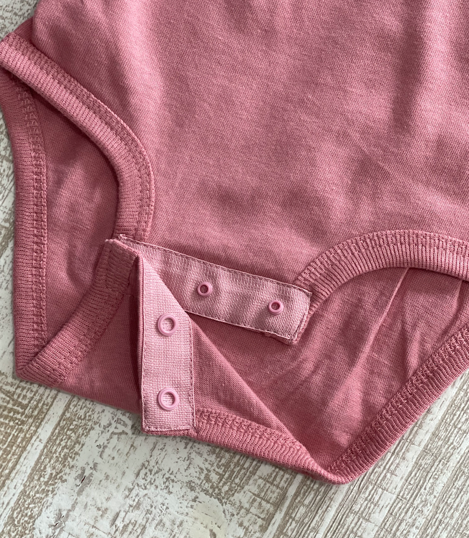 DOG PERSON Onesie - Dusty Pink/Sage Green Art