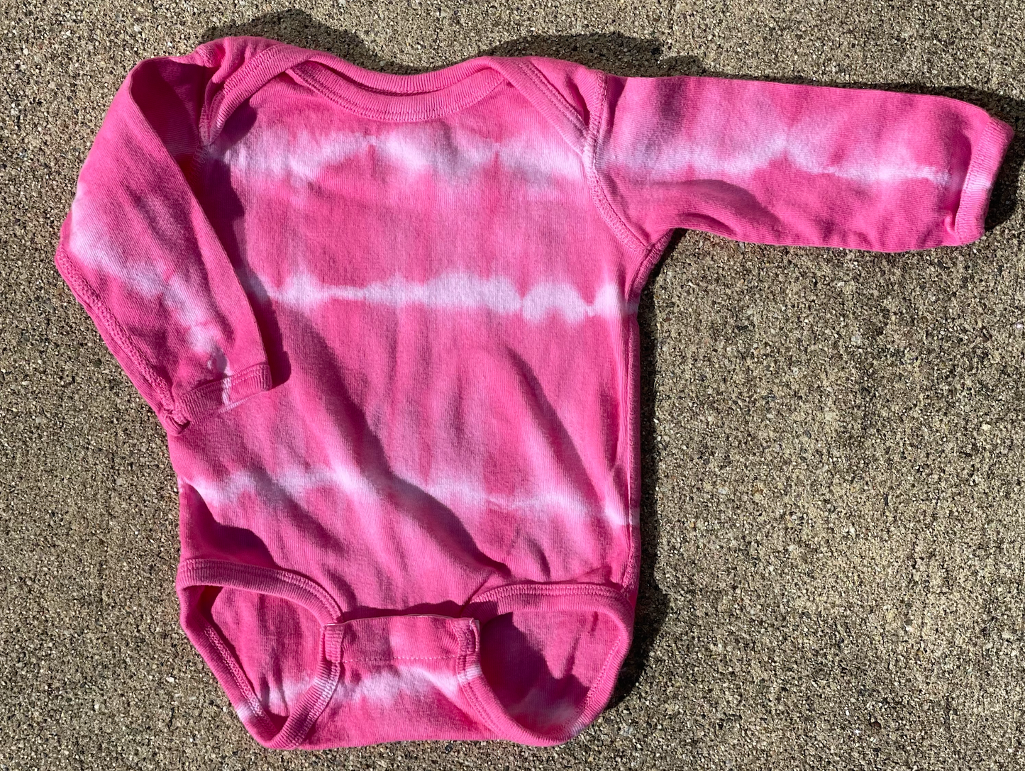 'Party in Pink' Tie Dye Onesie