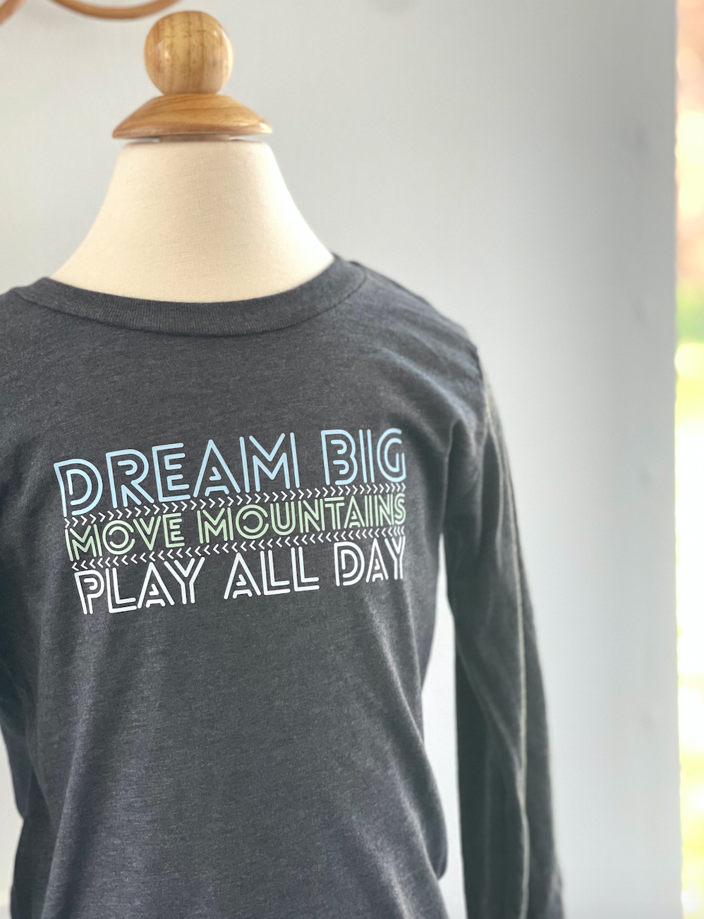 SALE - 'DREAM BIG...' Toddler Unisex LS Tee