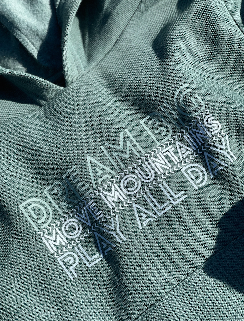 'DREAM BIG...' Unisex Hoodie - Forest Green Heather