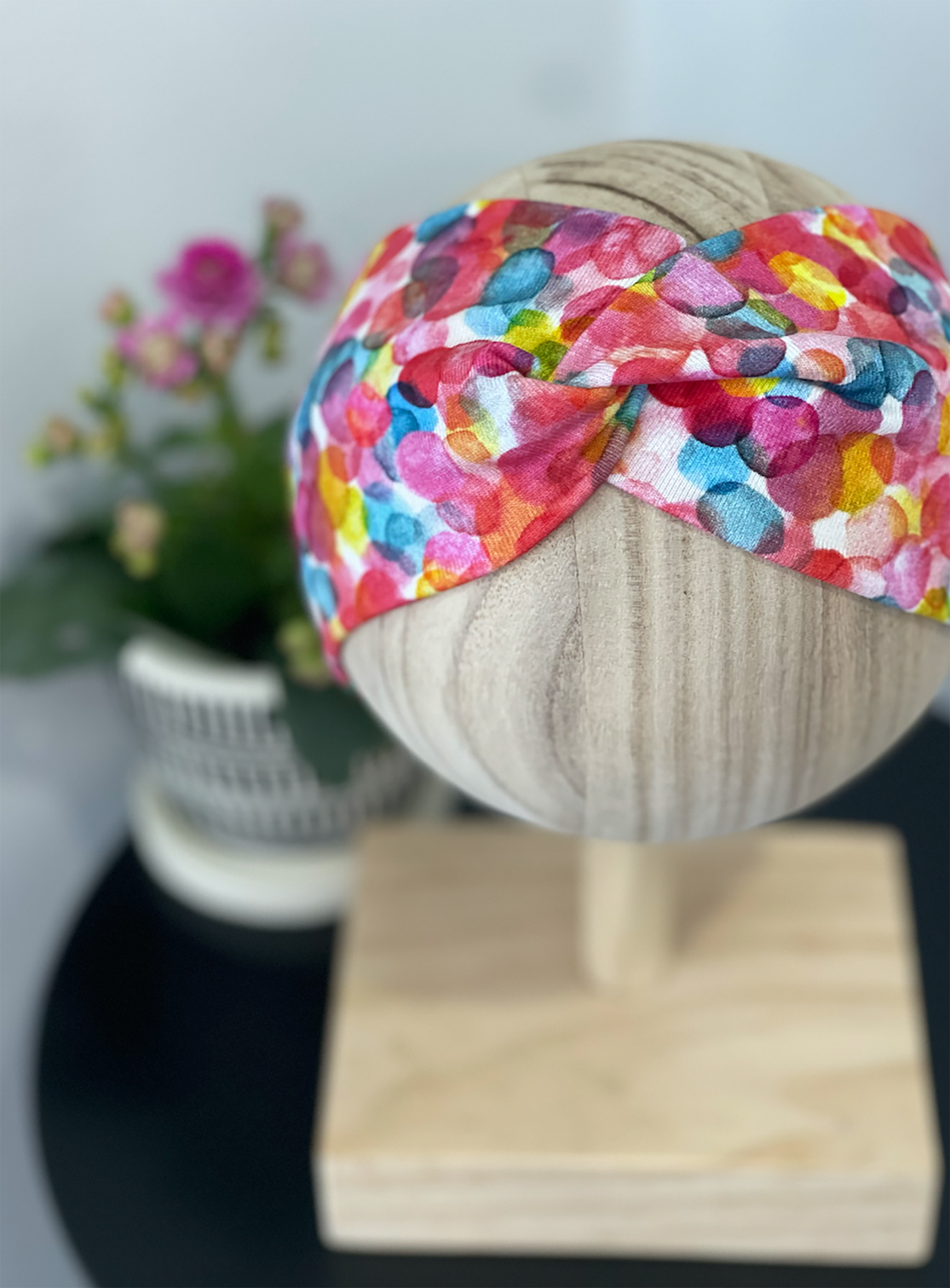 Confetti Dot Twist Headband - All Sizes