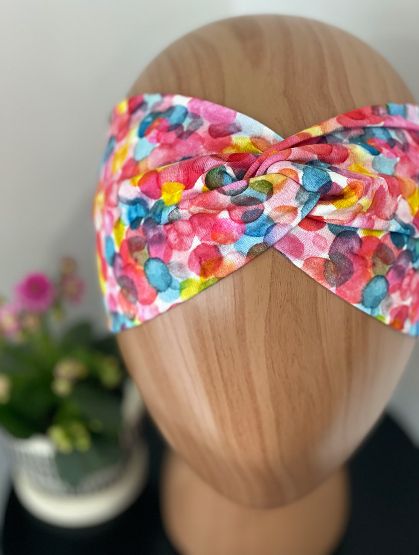 Confetti Dot Twist Headband - All Sizes