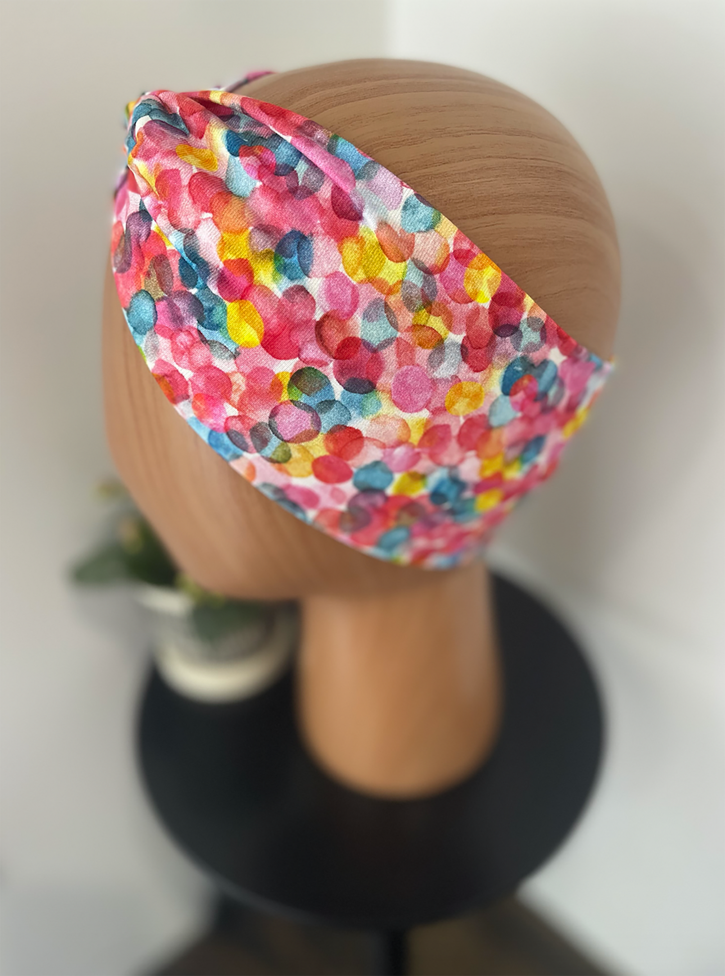 Confetti Dot Twist Headband - All Sizes