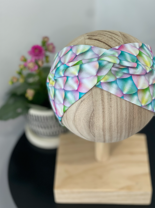 Mermaids Tail Twist Headband - All Sizes